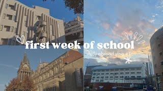  Study Abroad Vlog #1 | First Week of School at the University of Leeds