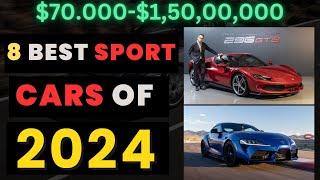 8 Best Sports Cars of 2024 | Million Dollars Sports cars