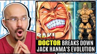 DOCTOR breaks down JACK HANMA'S SURGICAL TRANSFORMATION