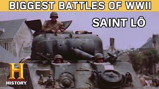 D-Day: Allies Capture Saint Lô | Biggest Battles of WWII