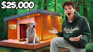 I BUILT A $25,000 DREAM DOG HOUSE!!