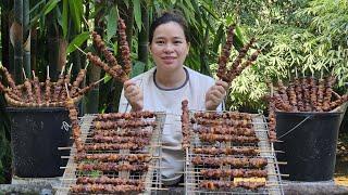 How To Make Grilled Pork Skewers Goes to market sell - Take care of the farm garden