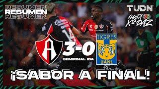 Resumen y goles | Atlas 3-0 Tigres | Grita México C22 - Semis | TUDN