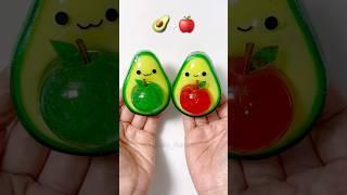 +Avocado+Apple Squishy DIY with Nano Tape!