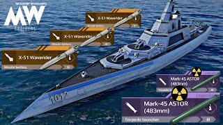 USS Massachusetts - Most deadliest & most suitable build- Modern Warships