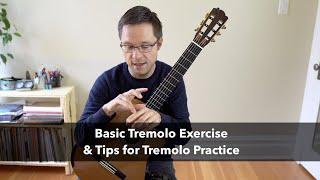 Tremolo Lesson: Basic Exercise and How to Practice Tremolo for Classical Guitar