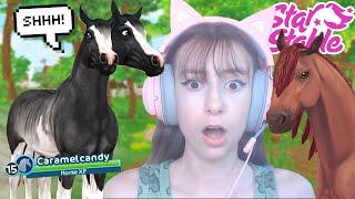 The SECRET Life Of HORSES  What Happens To Your HORSES When You Log OFF Star Stable?