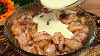 Esta es la pechuga de pollo más deliciosa que he comido jamás! Una receta fácil de pechuga de pollo!
