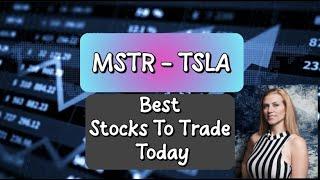 5.30.25 Today's Best Stocks and Crypto to Day Trade SPY TSLA MSTR NVDA ULTA  BTC and more