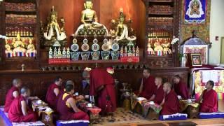 Drepung Loseling Traditional Trinchol: Tea Offering Puja Ceremony