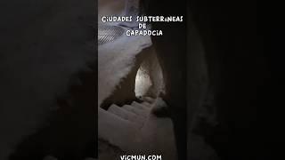 Ciudades subterráneas de Capadocia en vicmun.com