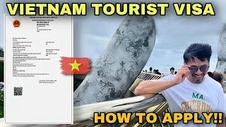 VIETNAM TOURIST VISA | NEW PROCESS 2024 | How to apply | Complete Guide