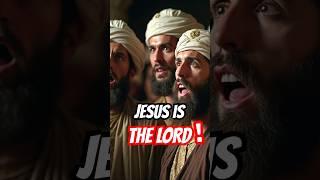 The shock of the Pharisees before the Messiah