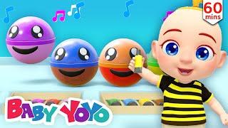 ColoringFruits | Learn Shapes | Preschool Shapes word | more nursery rhymes | Baby yoyo