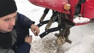 Маятник на мотороллер Муравей. Инструкция по установке.