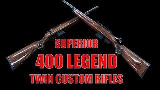Twin Custom 400 LEGEND Hunting Rifles - Short range accurate POWER in a compact package!