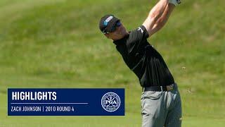 Every Shot from Zach Johnson's Fourth Round | PGA Championship 2010