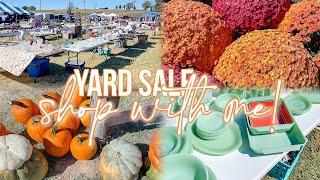 YARD SALE WITH ME + SEE WHAT TREASURES I FIND! | 2022 ROLLER COASTER YARD SALE!