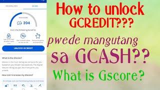 How to unlock GCREDIT sa Gcash?What is Gscore? Pwede mangutang sa Gcash?/JemYT Vlogs