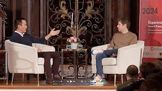 A fireside chat with Sam Altman OpenAI CEO at Harvard University