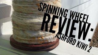 Spinning Wheel Review for Handspinners - Ashford Kiwi 2