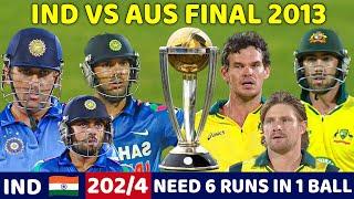 INDIA VS AUSTRALIA T20 FINAL 2013 | FULL MATCH HIGHLIGHTS | MOST THRILLING MATCH EVER 