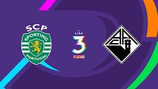  LIGA 3 PLACARD: SPORTING CP - ACADÉMICA COIMBRA/OAF