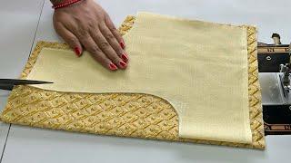 Designer Blouse Back Design | Blouse Ki Design | Cutting And Stitching Back Neck Blouse Design