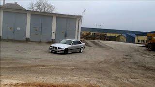 BMW 318is donuts to end tires