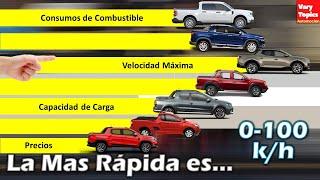 7 PICK UPs Compactas y Utilitarias, ACELERACIONES, CONSUMOS y Precios | Vary Topics