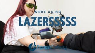 USING LAZERSSSSS - WITH MADDY