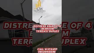 4 bedroom terrace duplex with for sale. #shortvideo #real