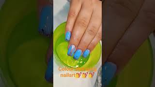 colourchangenail polish   temperature  Designs 2023 | Beauty Nails Art Ideas | Olad Beauty#Shorts