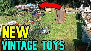 127 YARD SALE - VINTAGE TOYS FOUND!