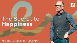 Solomon: The Secret to Happiness | Definition Church | Dr. Allen Holmes