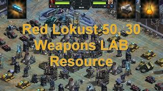 Red Lokust 50, 30 Weapon LAB Resource