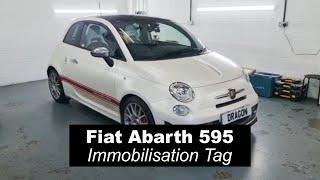 Fiat Abarth 595 | Pandora Mini BT with Immobilisation Tag | Key Theft Protection Prevent Key Cloning