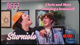 Chris and Matt Sturniolo being besties for two minutes straight!! triplets moments