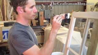 How To Paint a Wood Window Sash