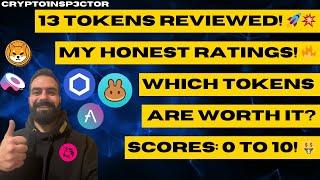 Crypto Inspector Rates Live 13 Tokens (UNI, LINK, AAVE, SUSHI, CAKE & More) | Scores 0 to 10 