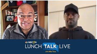 Chandler Jones talks NFL journey, expectations for Cardinals | Lunch Talk Live | NBC Sports