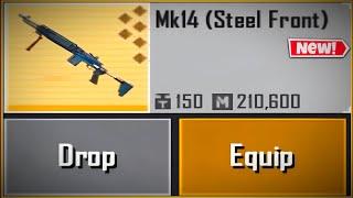 i Got Golden Steel Front Mk14 From Enemy  | PUBG МЕТRО ROYALE CHAPTER 24