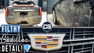 Deep Cleaning a FILTHY Cadillac XTS! | The Detail Geek