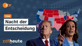 Live: Harris vs. Trump - Wer liegt vorn? | US-Wahl 2024