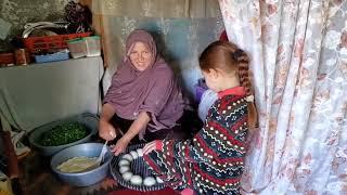 هفتم‌ رمضان _ پختن بولانی با حمید جان و اولاد ها.