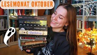 Lesemonat Oktober| Grusel, Fantasy, Mystery und ganz viel "meh"