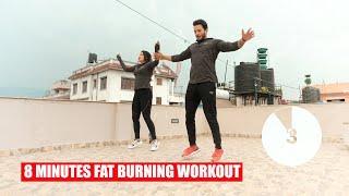 8 Minutes Fat Burning Workout