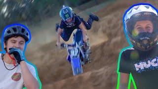 Huck Destroys The Family Jewels!! Worst Pit Bike Crash Ever! | The Deegans