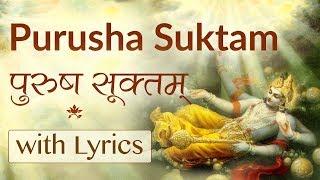 Complete Purusha Suktam with Lyrics | Vedic Chanting by 21 Brahmins