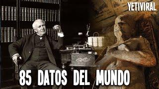  85 Datos del MUNDO que NUNCA VISTE  | Parte 1